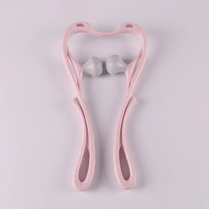 High Quality Multi-function Manual Relaxed Cervical Massager Pressure Relieve Double Ball Pressing Meridian Massager
